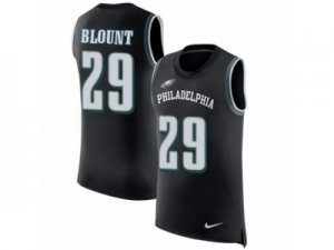 Men Nike Philadelphia Eagles #29 LeGarrette Blount Black Rush Player Name & Number Tank Top NFL Jersey