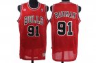 NBA Jerseys Chicago Bulls #91 RODMAN RED