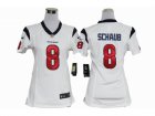 Nike Women Houston Texans #8 Matt Schaub White jerseys