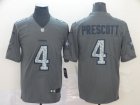 Nike Cowboys #4 Dak Prescott Gray Camo Vapor Untouchable Limited Jersey