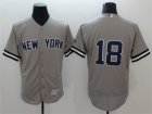 New york Yankees #18 Didi Gregorius Gray Flexbase Jersey