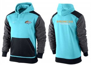 Men Denver Broncos Authentic Logo Hoodie-29