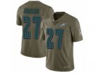 Men Nike Philadelphia Eagles #27 Malcolm Jenkins Limited Olive 2017 Salute to Service NFL Jersey