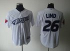 MLB Toronto Blue Jays #26 Lind white[cool base]