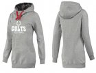 Women Indianapolis Colts Logo Pullover Hoodie-093