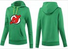 NHL Women New Jersey Devils Logo Pullover Hoodie 16