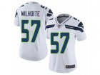 Women Nike Seattle Seahawks #57 Michael Wilhoite Vapor Untouchable Limited White NFL Jersey