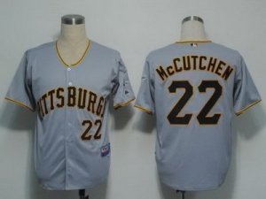 mlb Youth Pittsburgh Pirates #22 Mccutchen Grey Cool Base jerseys