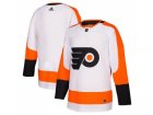 Men Adidas Philadelphia Flyers Blank White Road Authentic Stitched Custom Jersey