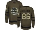 Adidas New York Islanders #86 Nikolay Kulemin Green Salute to Service Stitched NHL Jersey