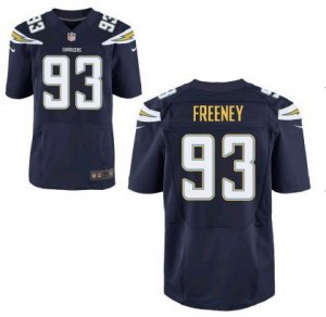 Nike NFL San Diego Chargers #93 freeney blue elite(2013)