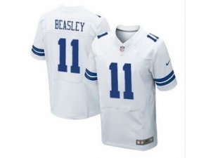 Nike dallas cowboys #11 beasley white jerseys[Elite]