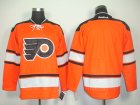 nhl philadelphia flyers blank orange[black number][2011 new]