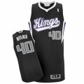 Mens Adidas Sacramento Kings #40 Arron Afflalo Authentic Black Alternate NBA Jersey