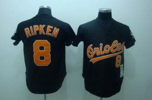 mlb baltimore orioles #8 ripken m&n black