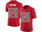 Nike Tampa Bay Buccaneers #69 Demar Dotson Limited Red Rush NFL Jersey