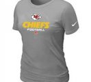 Women Kansas City Chiefs light Grey T-Shirt