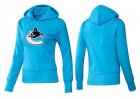 NHL Women Vancouver Canucks Logo Pullover Hoodie 8