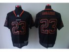 Nike NFL Denver Broncos #23 Mcgahee Lights Out Black Elite Jerseys