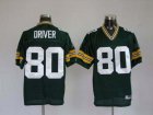 nfl green bay packers #80 driver green