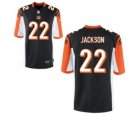 Men's Nike Cincinnati Bengals #22 William Jackson Game Black Team Color NFL Jersey