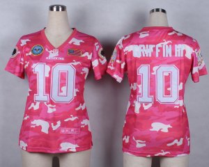 Nike Women washington redskins #10 robert griffin iii Salute to Service New Pink Camo jerseys