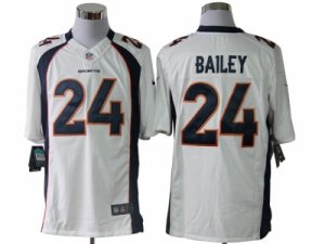 Nike NFL Denver Broncos #24 Champ Bailey White Jerseys(Limited)