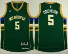 NBA Men Milwaukee Bucks #5 Michael Carter-Williams Green Stitched Jersey
