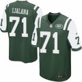 Mens Nike New York Jets #71 Ben Ijalana Game Green Team Color NFL Jersey