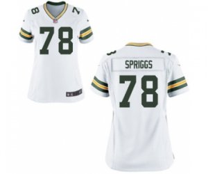 Women\'s Nike Green Bay Packers #78 Jason Spriggs White NFL Jersey