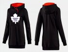 NHL Women Toronto Maple Leafs Logo Pullover Hoodie 7