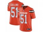 Nike Cleveland Browns #51 Jamie Collins Vapor Untouchable Limited Orange Alternate NFL Jersey
