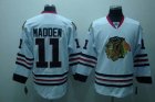 nhl chicago blackhawks #11 madden white