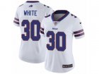 Women Nike Buffalo Bills #30 Corey White Vapor Untouchable Limited White NFL Jersey