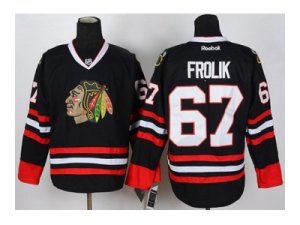 nhl jerseys chicago blackhawks #67 frolik black