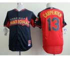 mlb 2014 all star jerseys st. louis cardinals #13 carpenter blue-red
