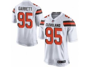 Nike Cleveland Browns #95 Myles Garrett Game White NFL Jersey