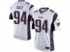 Mens Nike New England Patriots #94 Kony Ealy Limited White NFL Jersey