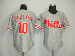 mlb philadelphia phillies #10 daulton grey