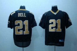 nfl new orleans saints #21 bell black