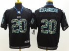 Nike Detroit Lions #20 Barry Sanders Black jerseys(Elite Camo Fashion)