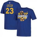 Golden State Warriors Draymond Green Iguodala Royal 2017 NBA Champions Mens T-Shirt