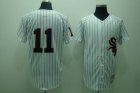 mlb chicago white sox #11 aparicio m&n white