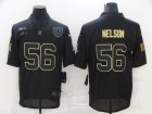 Nike Colts #56 Quenton Nelson Black 2020 Salute To Service Limited Jerse
