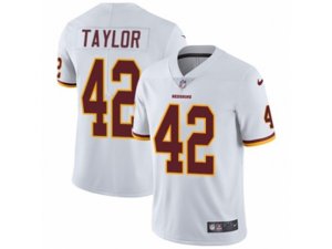 Youth Nike Washington Redskins #42 Charley Taylor Vapor Untouchable Limited White NFL Jersey