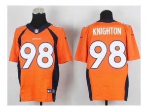 Nike jerseys denver broncos #98 knighton orange[new Elite][knighton]