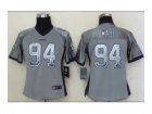 nike women nfl jerseys dallas cowboys #94 ware grey[Elite drift fashion]