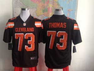 Nike Cleveland Browns #73 Joe Thomas Brown Jerseys(Game)