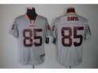 Nike NFL San Francisco 49ers #85 Vernon Davis grey jerseys[Elite lights out]