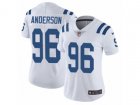 Women Nike Indianapolis Colts #96 Henry Anderson Vapor Untouchable Limited White NFL Jersey